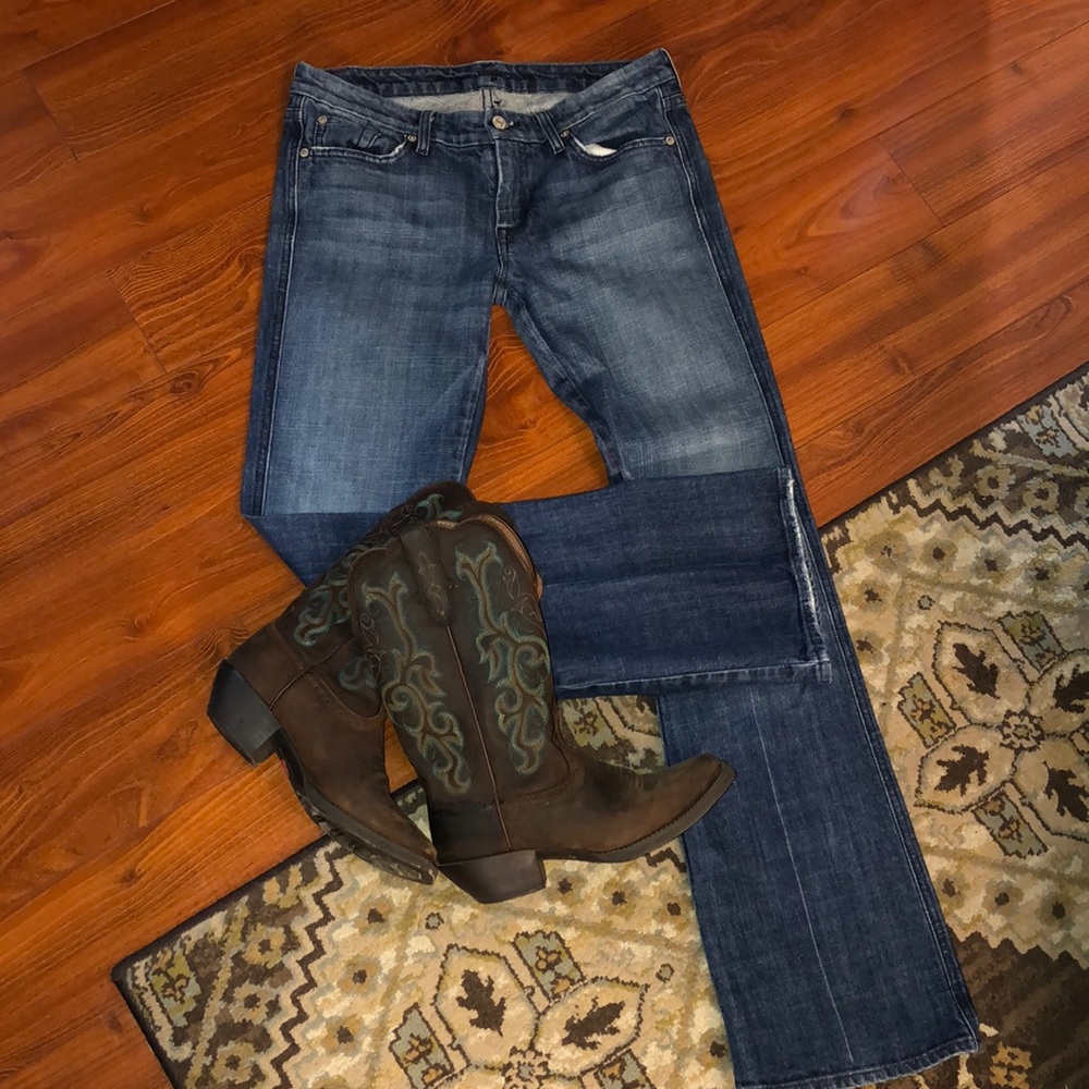 7FAMK “A” pocket jeans, size 30 womens